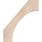 Ekena Millwork 3 1/2"W x 22"D x 26"H Westlake Smooth Knee Brace, Douglas Fir BRC04X22X26WTL00SDF - alternate 4